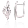 Diamond Sky Jewelry Sidabriniai auskarai su cirkoniais „Ice Charm II“