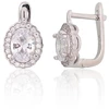 Diamond Sky Jewelry Sidabriniai auskarai su cirkoniais „Ferro VII“