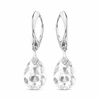 Diamond Sky Jewelry Sidabriniai auskarai „Moon Shine“ iš 925 prabos sidabro su Swarovski kristalais