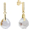 Diamond Sky Jewelry Sidabriniai auskarai „Calathea (Crystal Shimmer)“ su Swarovski® kristalais
