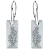 Diamond Sky Jewelry Sidabriniai auskarai „Growing Crystal II“ su Swarovski® kristalais