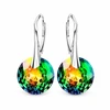 Diamond Sky Jewelry Sidabriniai auskarai „Marianne (Vitrail Medium)“ su Swarovski® kristalais