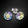 Diamond Sky Jewelry Sidabriniai auskarai „Classic (Paradise Shine)“ su Swarovski® kristalais