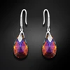 Diamond Sky Jewelry Sidabriniai auskarai „Baroque III (Volcano)“ su Swarovski® kristalais