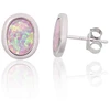 Diamond Sky Jewelry Sidabriniai auskarai su opalitu „Mėnulio Žavesys XVIII“