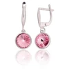 Diamond Sky Jewelry Sidabriniai auskarai „Vortex“