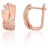Diamond Sky Jewelry Sidabriniai auskarai su cirkoniais „Aurelia“