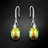 Diamond Sky Jewelry Sidabriniai auskarai „Baroque II (Vitrail Medium)“ su Swarovski® kristalais