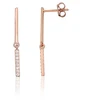 Diamond Sky Jewelry Sidabriniai auskarai su cirkoniais „Nirrti“