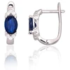 Diamond Sky Jewelry Sidabriniai auskarai su cirkoniais „Sidabrinis Mist VI“