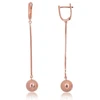 Diamond Sky Jewelry Sidabriniai auskarai „Molly X“