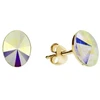 Diamond Sky Jewelry Sidabriniai auskarai „Clarice V (Aurora Borealis)“ su Swarovski® kristalais