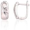 Diamond Sky Jewelry Sidabriniai auskarai su cirkoniais „Blizzard“