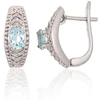 Diamond Sky Jewelry Sidabriniai auskarai su topazais „Aida“
