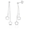 Diamond Sky Jewelry Sidabriniai auskarai-vinukai „Geometry II“
