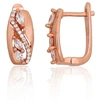 Diamond Sky Jewelry Sidabriniai auskarai su cirkoniais „City Lights II“