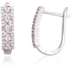 Diamond Sky Jewelry Sidabriniai auskarai su cirkoniais „Frost Light III“