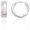 Diamond Sky Jewelry Sidabriniai auskarai su cirkoniais ir perlamutru „Megan“