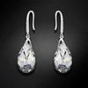 Diamond Sky Jewelry Sidabriniai auskarai „Baroque III (Comet Argent Light)“ su Swarovski® kristalais