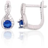 Diamond Sky Jewelry Sidabriniai auskarai su cirkoniais „Vine V“
