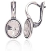 Diamond Sky Jewelry Sidabriniai auskarai „Rivoli“