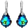 Diamond Sky Jewelry Sidabriniai auskarai „Baroque V (Meridian Mėlyna)“ su Swarovski® kristalais