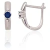 Diamond Sky Jewelry Sidabriniai auskarai su cirkoniais „Elegantiška kilpa“
