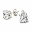Diamond Sky Jewelry Sidabriniai auskarai moterims DiamondSky „Juno“ su Swarovski kristalais