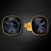 Diamond Sky Jewelry Sidabriniai auskarai „Glare (Graphite)“ su Swarovski® kristalais