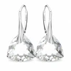 Diamond Sky Jewelry Sidabriniai auskarai „Evening Shine“ su Swarovski® kristalais