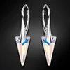 Diamond Sky Jewelry Sidabriniai auskarai „Spike II (Aurora Borealis)“ su Swarovski® kristalais