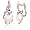 Diamond Sky Jewelry Sidabriniai auskarai su cirkoniais ir perlais „Fabiola VI“