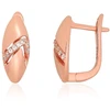 Diamond Sky Jewelry Sidabriniai auskarai su cirkoniais „City Lights IX“