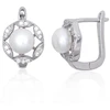Diamond Sky Jewelry Sidabriniai auskarai su cirkoniais ir perlais „Marielle IV“