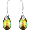 Diamond Sky Jewelry Sidabriniai auskarai „Baroque II (Vitrail Medium)“ su Swarovski® kristalais