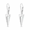 Diamond Sky Jewelry Sidabriniai auskarai „Spike“ su Swarovski® kristalais