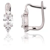 Diamond Sky Jewelry Sidabriniai auskarai su cirkoniais „Sidabrinis Mist III“
