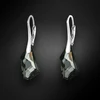 Diamond Sky Jewelry Sidabriniai auskarai „Hyperborea (Sidabrinis Night)“ su Swarovski® kristalais