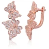 Diamond Sky Jewelry Sidabriniai auskarai su cirkoniais „Celestial Butterflies II“