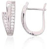Diamond Sky Jewelry Sidabriniai auskarai su cirkoniais „Ice Charm III“