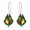 Diamond Sky Jewelry Sidabriniai auskarai moterims DiamondSky „Baroque IV (Vitrail Medium)„ su Swarovski kristalais