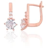 Diamond Sky Jewelry Sidabriniai auskarai su cirkoniais „Junona VIII“