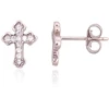 Diamond Sky Jewelry Sidabriniai auskarai-vinukai su cirkoniais „Cathedral“