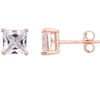 Diamond Sky Jewelry Sidabriniai auskarai-vinukai su cirkoniais „Prism V“