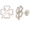 Diamond Sky Jewelry Sidabriniai auskarai-vinukai „Clover III“