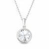 Diamond Sky Jewelry Sidabrinis kaklo papuošalas moterims DiamondSky „Clarice“ su Swarovski kristalais