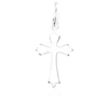 Diamond Sky Jewelry Sidabrinis kryželis „Išgelbėk ir Apsaugok V“