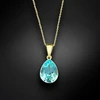 Diamond Sky Jewelry Sidabrinis pakabukas „Crystal Drop (Aqua Bohemica)“ su Preciosa® kristalais