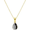 Diamond Sky Jewelry Sidabrinis pakabukas „Crystal Drop (Jet Hematite)“ su Preciosa® kristalais