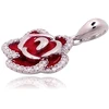 Diamond Sky Jewelry Sidabrinis pakabukas su cirkoniais ir emaliu „Tango“